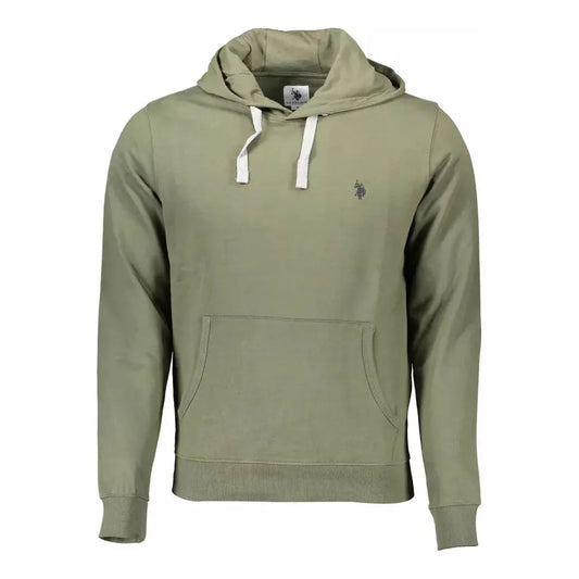 U.S. POLO ASSN. Green Cotton Men Sweater U.S. POLO ASSN.