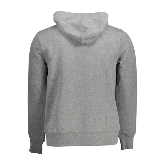 Cavalli Class Gray Cotton Men Sweatshirt