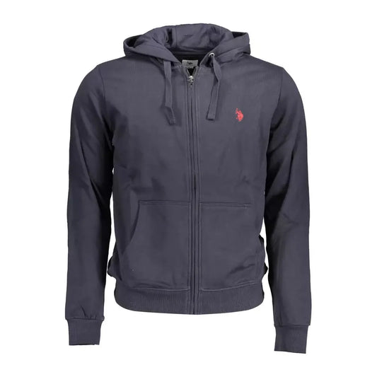 U.S. POLO ASSN. Blue Cotton Men Sweater U.S. POLO ASSN.