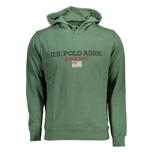 U.S. POLO ASSN. Green Cotton Men Sweater U.S. POLO ASSN.