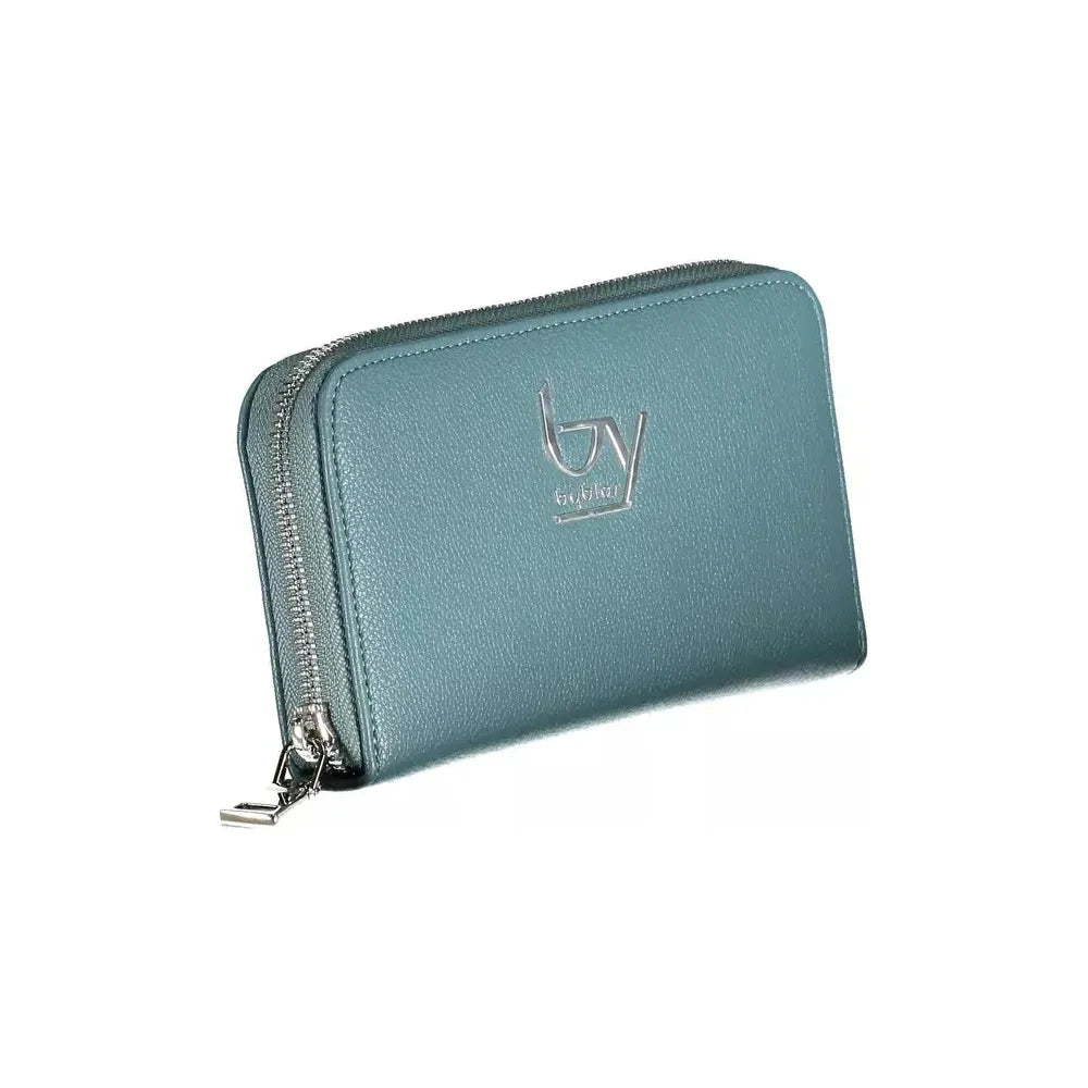 BYBLOS Blue Polyethylene Women Wallet BYBLOS