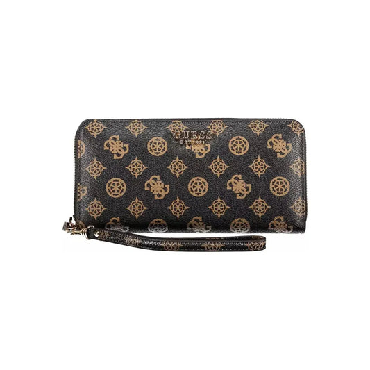 Guess Jeans Brown Polyethylene Women Wallet