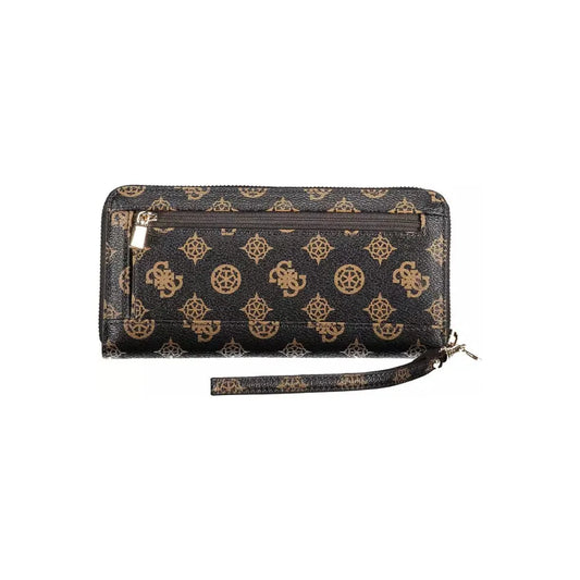 Guess Jeans Brown Polyethylene Women Wallet