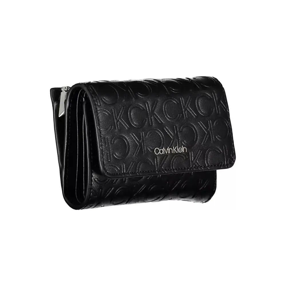 Calvin Klein Black Polyethylene Women Wallet Calvin Klein