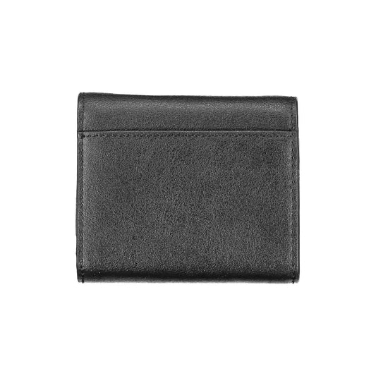 Calvin Klein Black Polyvinylchloride Women Wallet Calvin Klein