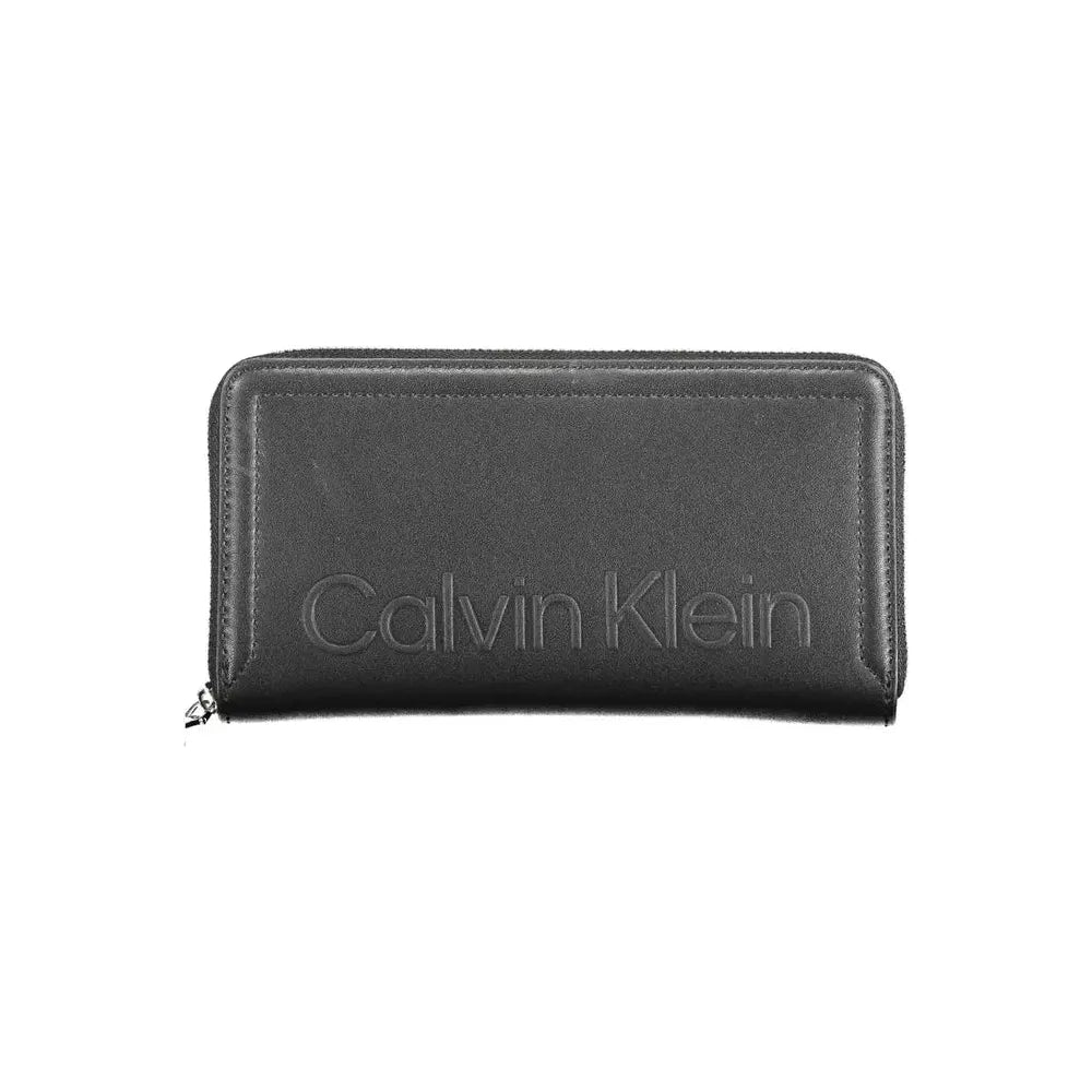 Calvin Klein Black Polyethylene Women Wallet Calvin Klein