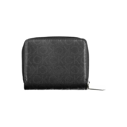 Calvin Klein Black Polyester Women Wallet Calvin Klein