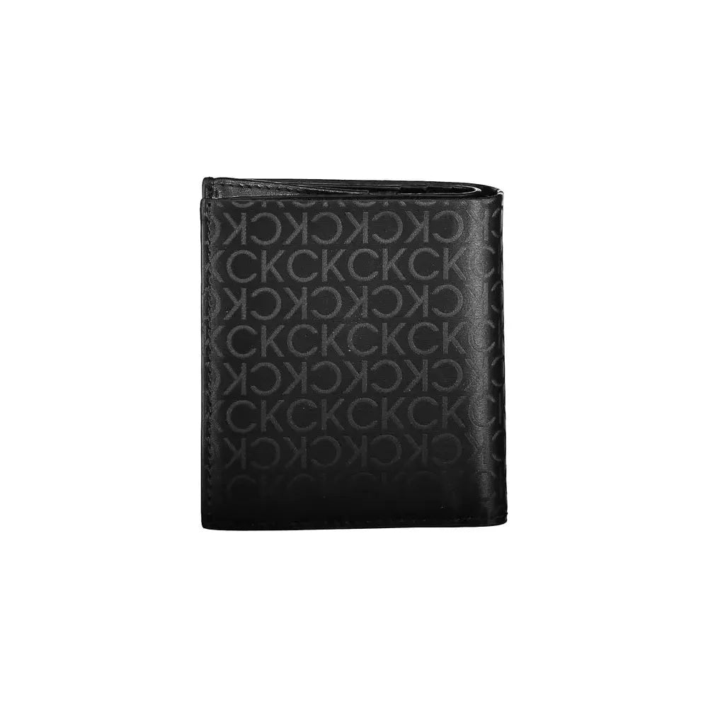 Calvin Klein Black Polyester Men Wallet Calvin Klein