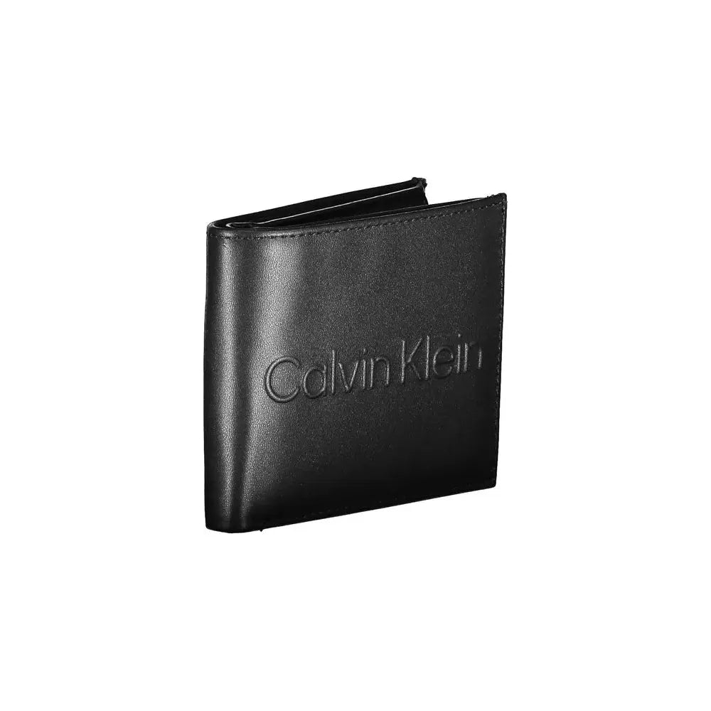 Calvin Klein Black Polyethylene Men Wallet Calvin Klein