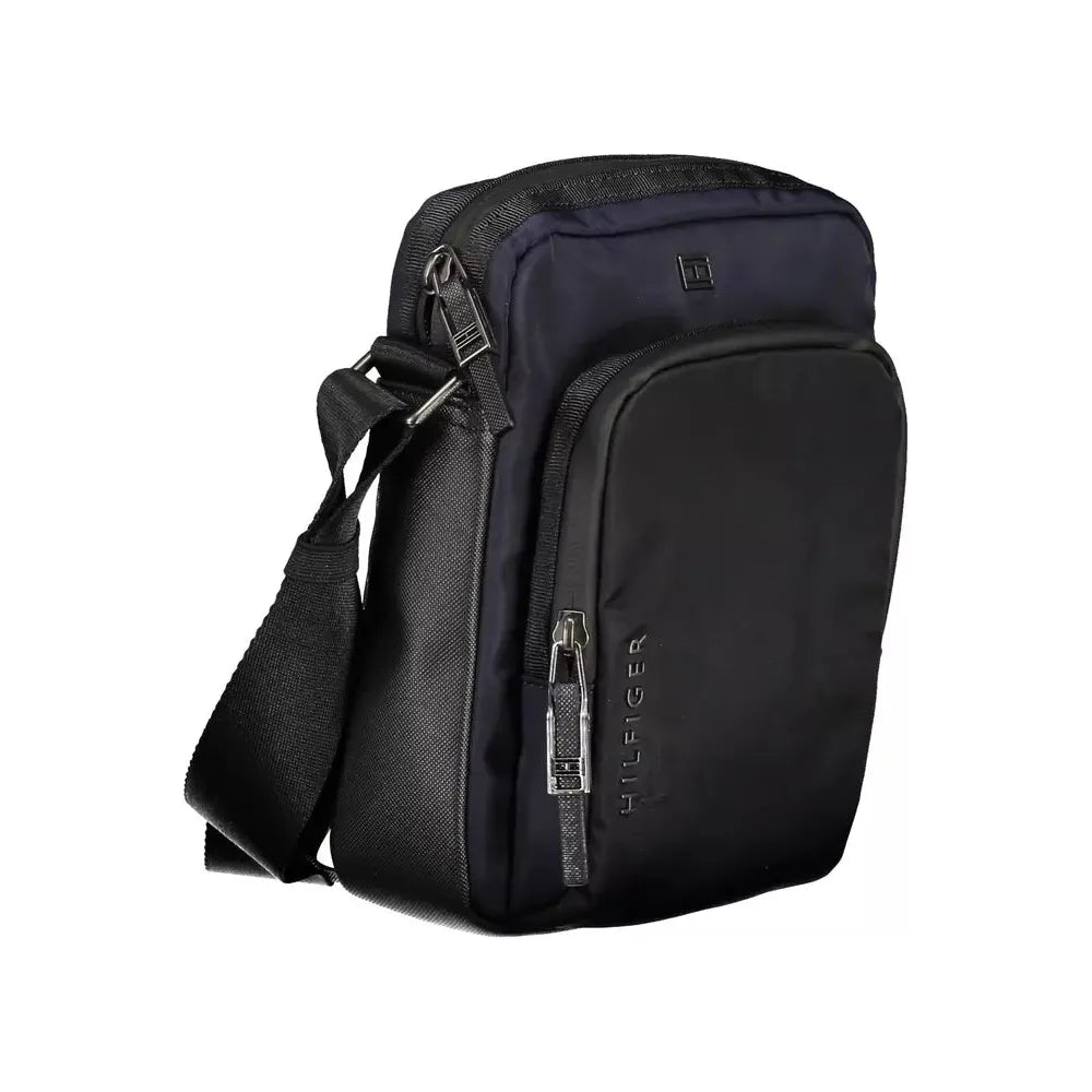 Tommy Hilfiger Blue Polyamide Men Shoulder Bag Tommy Hilfiger