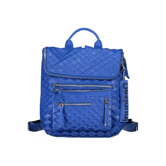 Desigual Blue Polyethylene Women Backpack Desigual