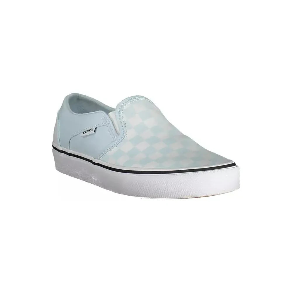 Vans Light Blue Polyester Women Sneaker Vans