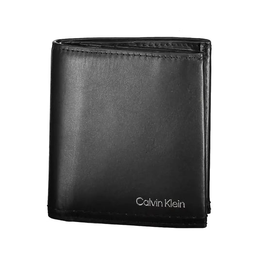 Calvin Klein Black Leather Men Wallet Calvin Klein