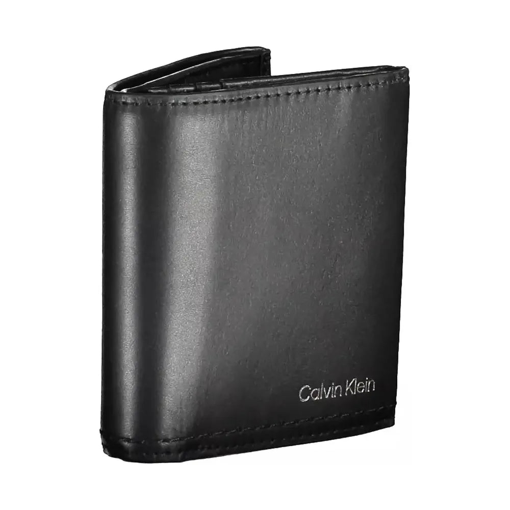 Calvin Klein Black Leather Men Wallet Calvin Klein