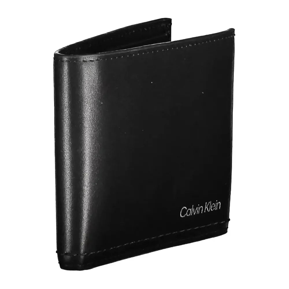 Calvin Klein Black Leather Men Wallet Calvin Klein