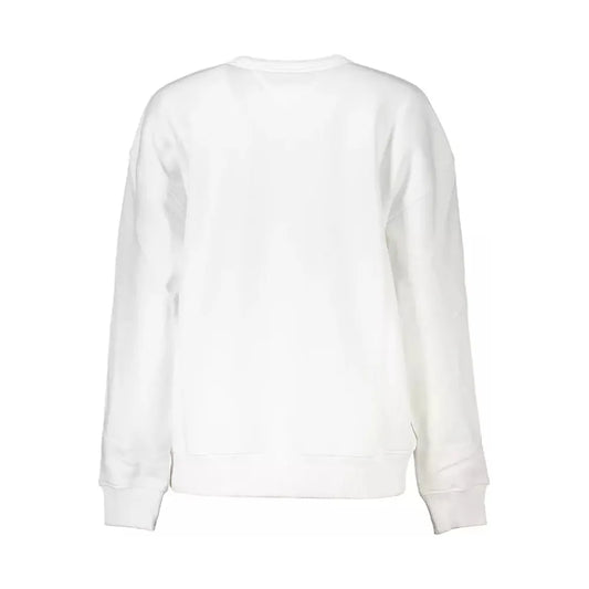 Tommy Hilfiger White Cotton Women Sweater Tommy Hilfiger