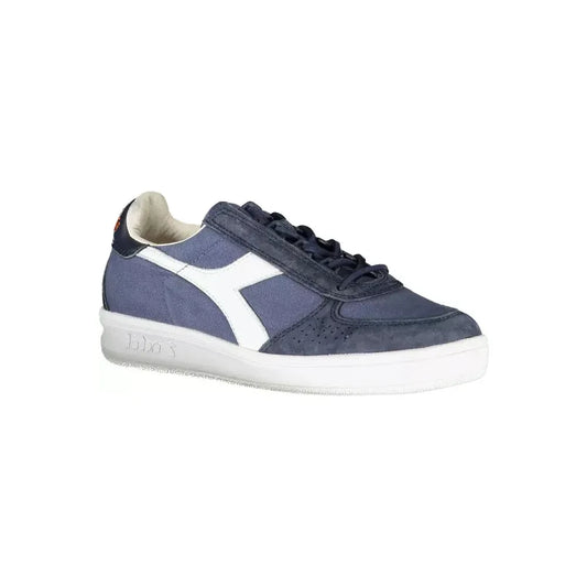 Diadora Blue Leather Women Sneaker Diadora