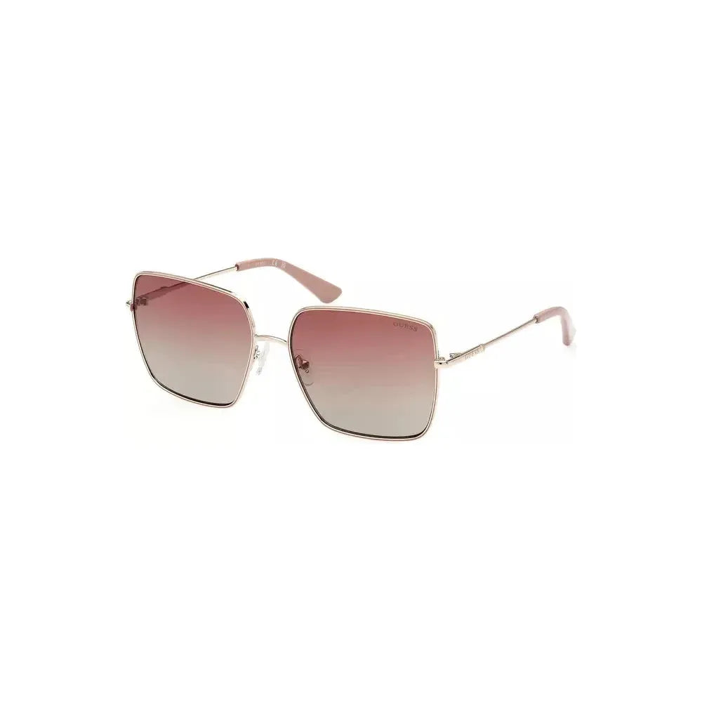 Guess Jeans Gold Metal Women Sunglass Guess Jeans