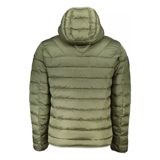 Napapijri Green Polyamide Men Jacket Napapijri