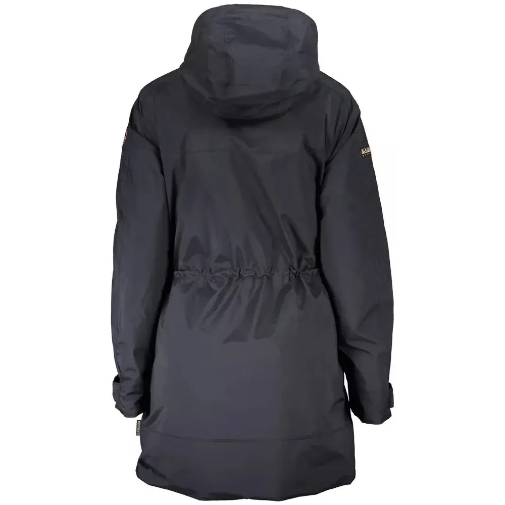 Napapijri Black Polyester Women Jacket Napapijri