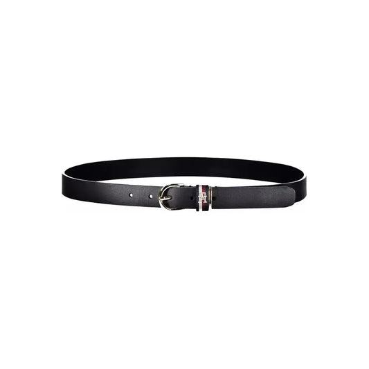 Tommy Hilfiger Blue Leather Women Belt Tommy Hilfiger