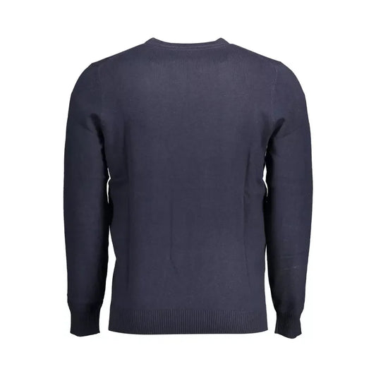 Lyle & Scott Blue Cotton Men Sweater Lyle & Scott