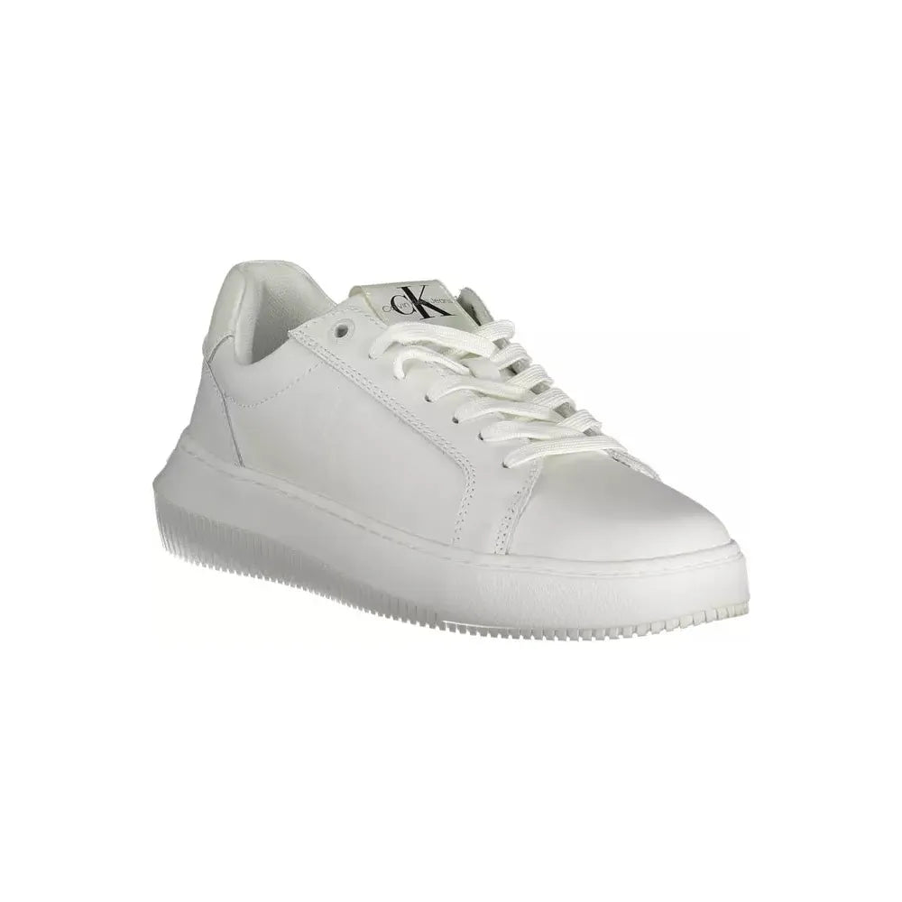 Calvin Klein White Leather Women Sneaker Calvin Klein