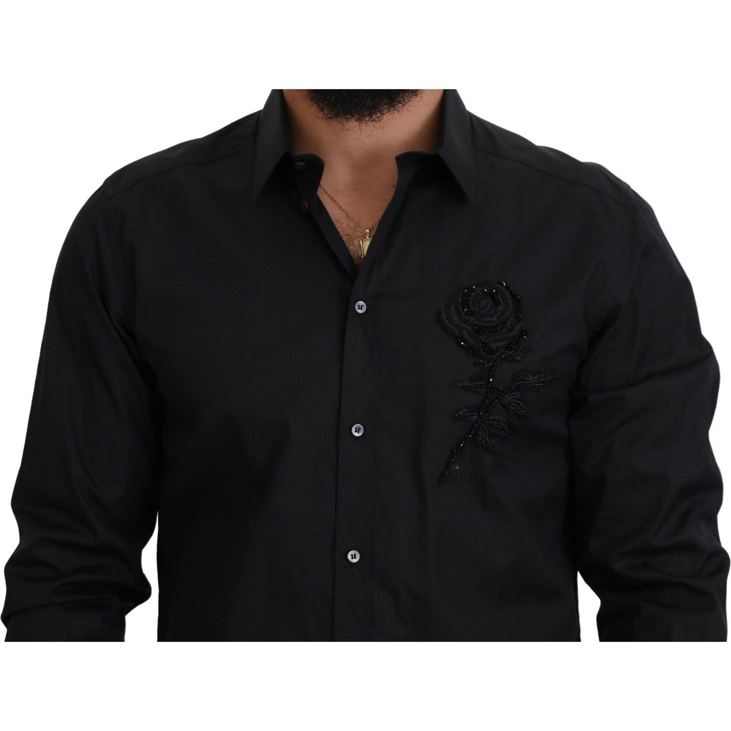 Dolce & Gabbana Elegant Slim Fit Formal Dress Shirt Dolce & Gabbana