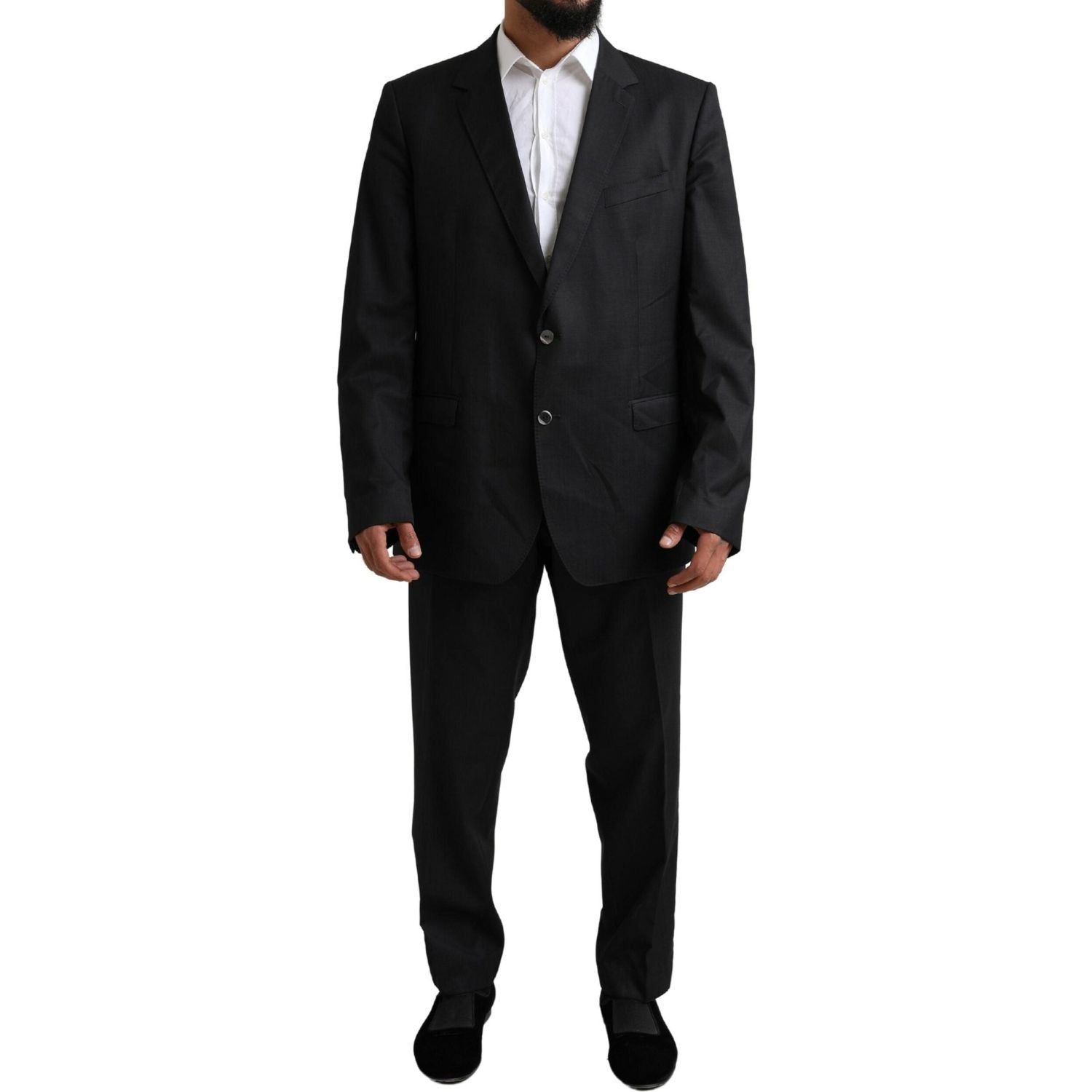 Dolce & Gabbana Black MARTINI Single Breasted 2 Piece Suit