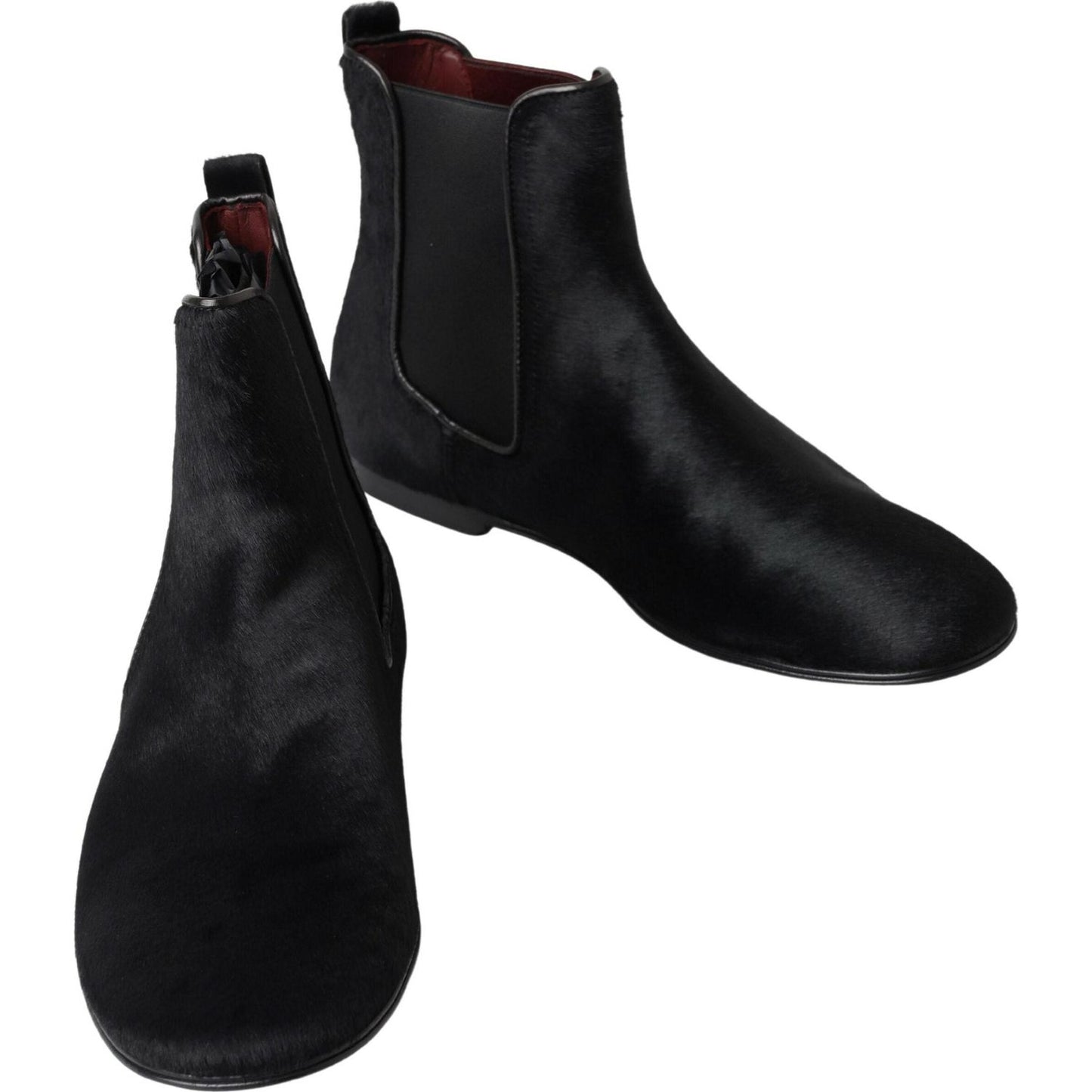 Dolce & Gabbana Elite Italian Leather Chelsea Boots Dolce & Gabbana