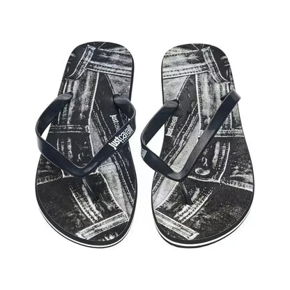 Just Cavalli Black EVA Men's Sandal