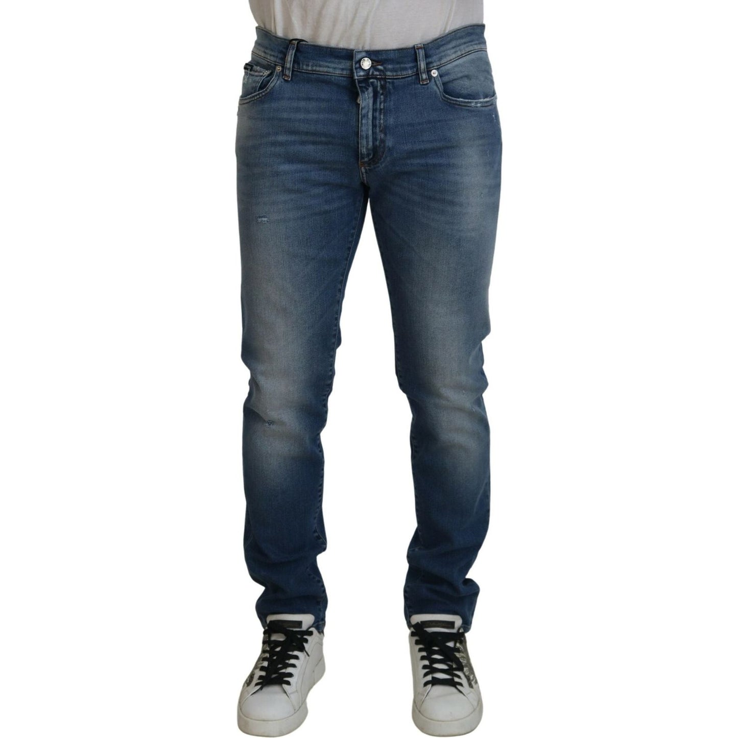 Dolce & Gabbana Chic Slim Fit Italian Denim Jeans Dolce & Gabbana