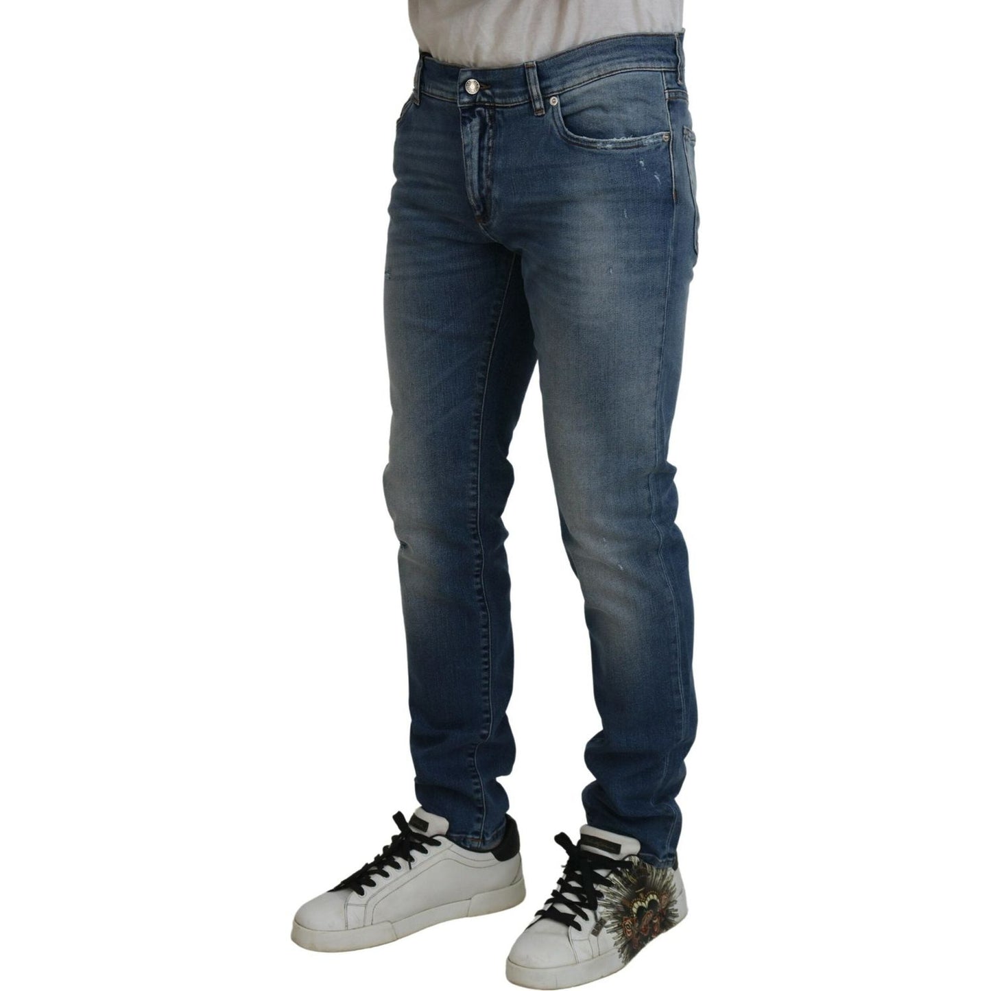 Dolce & Gabbana Chic Slim Fit Italian Denim Jeans Dolce & Gabbana