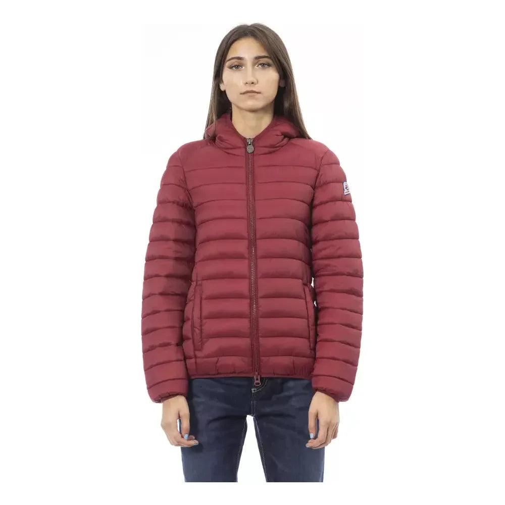 Invicta Red Nylon Women's Jacket Invicta