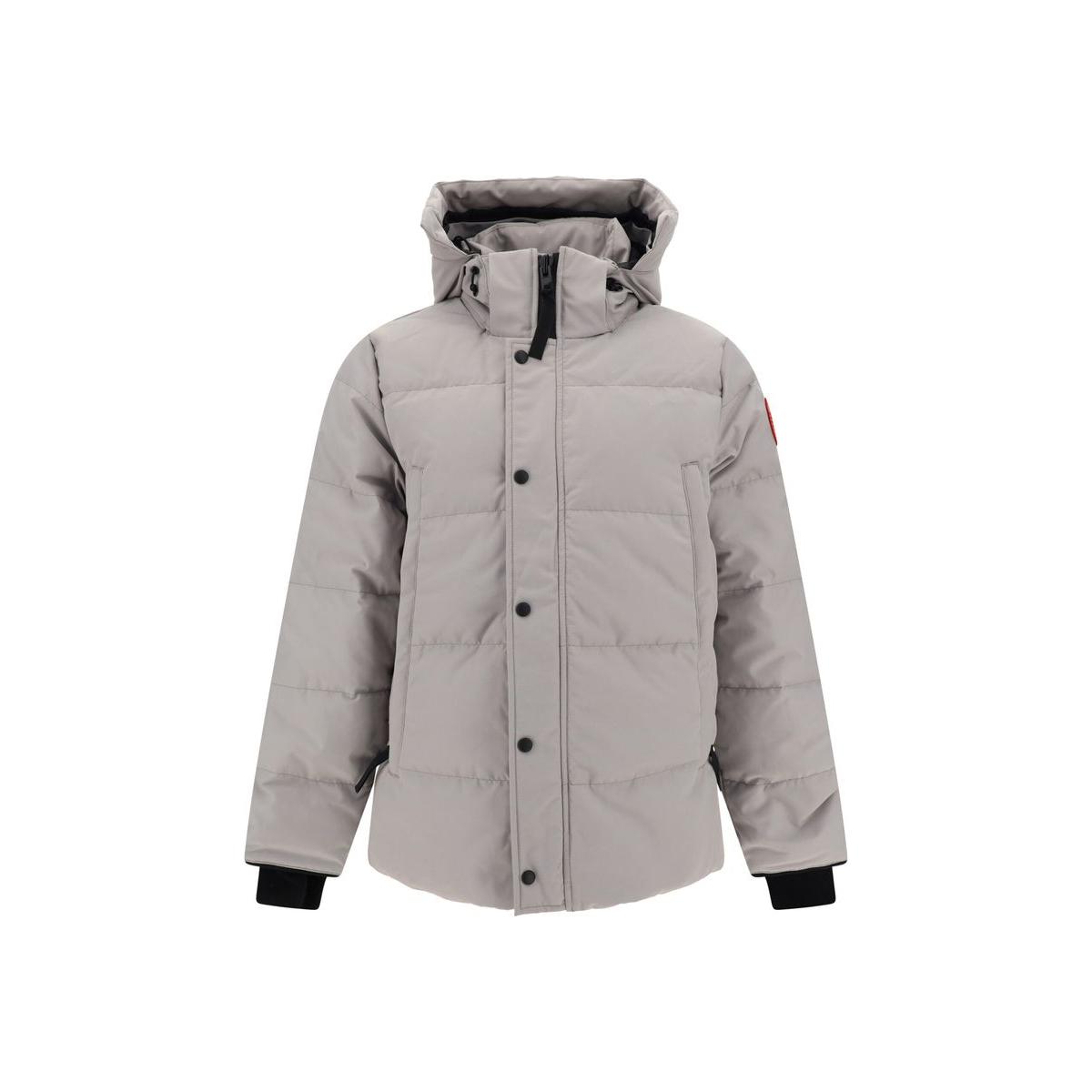 Canada Goose Elegant Limestone Grey Down Jacket Canada Goose