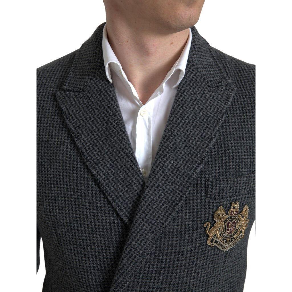 Dolce & Gabbana Elegant Slim Fit Cashmere Blazer Dolce & Gabbana