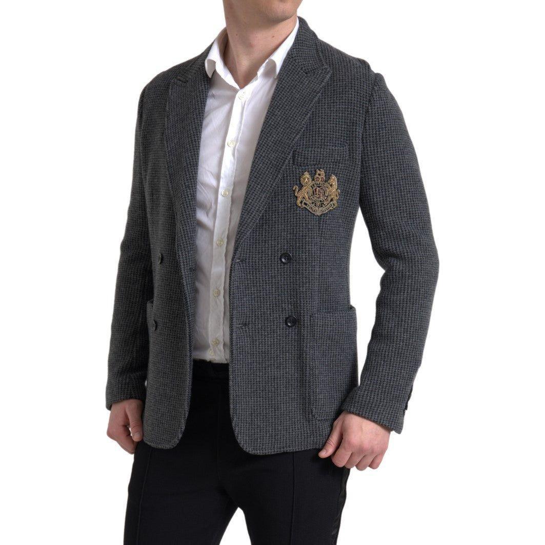 Dolce & Gabbana Elegant Slim Fit Cashmere Blazer Dolce & Gabbana