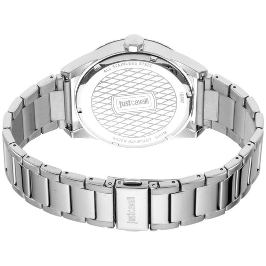 Just Cavalli Silver Men Watch Just Cavalli