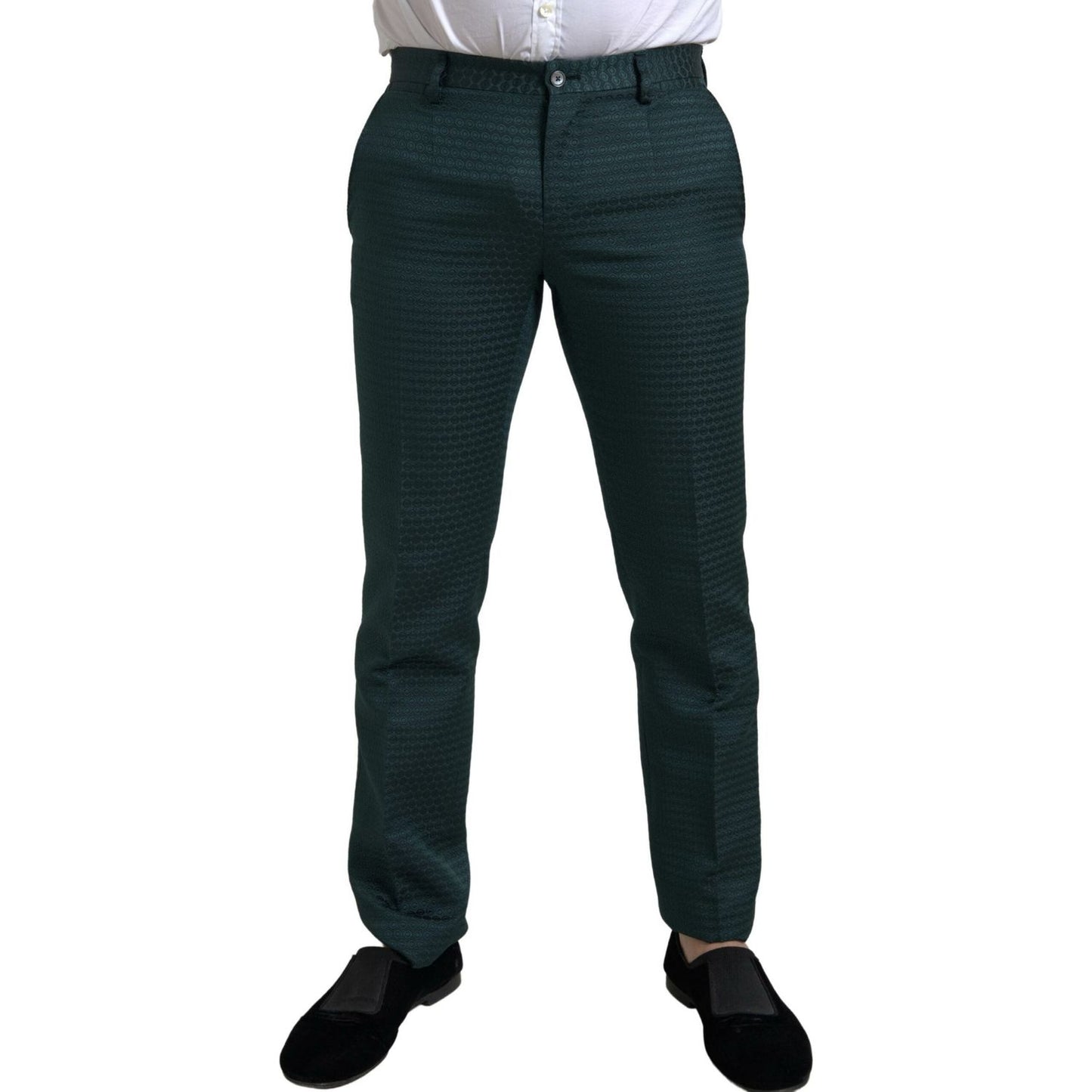 Dolce & Gabbana Green 3 Piece Single Breasted MARTINI Suit