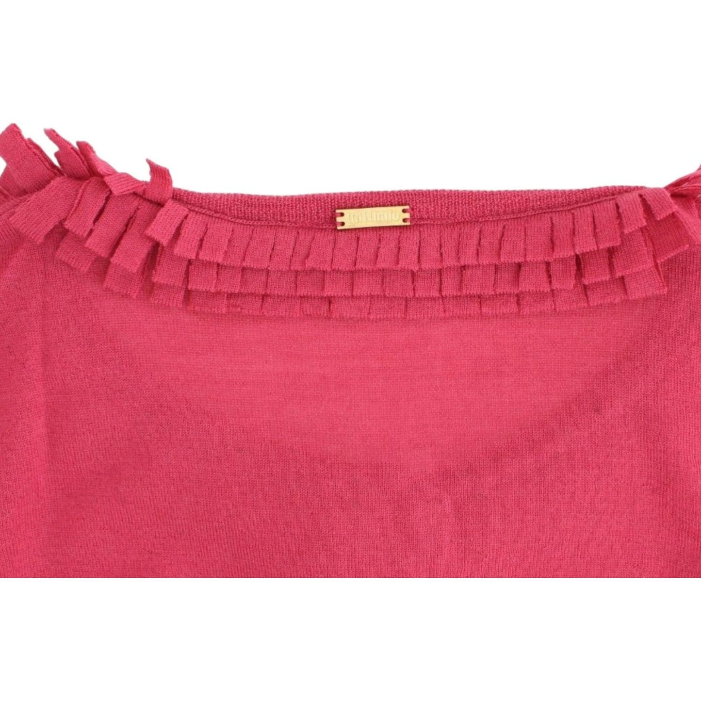 John Galliano Pink wool cardigan