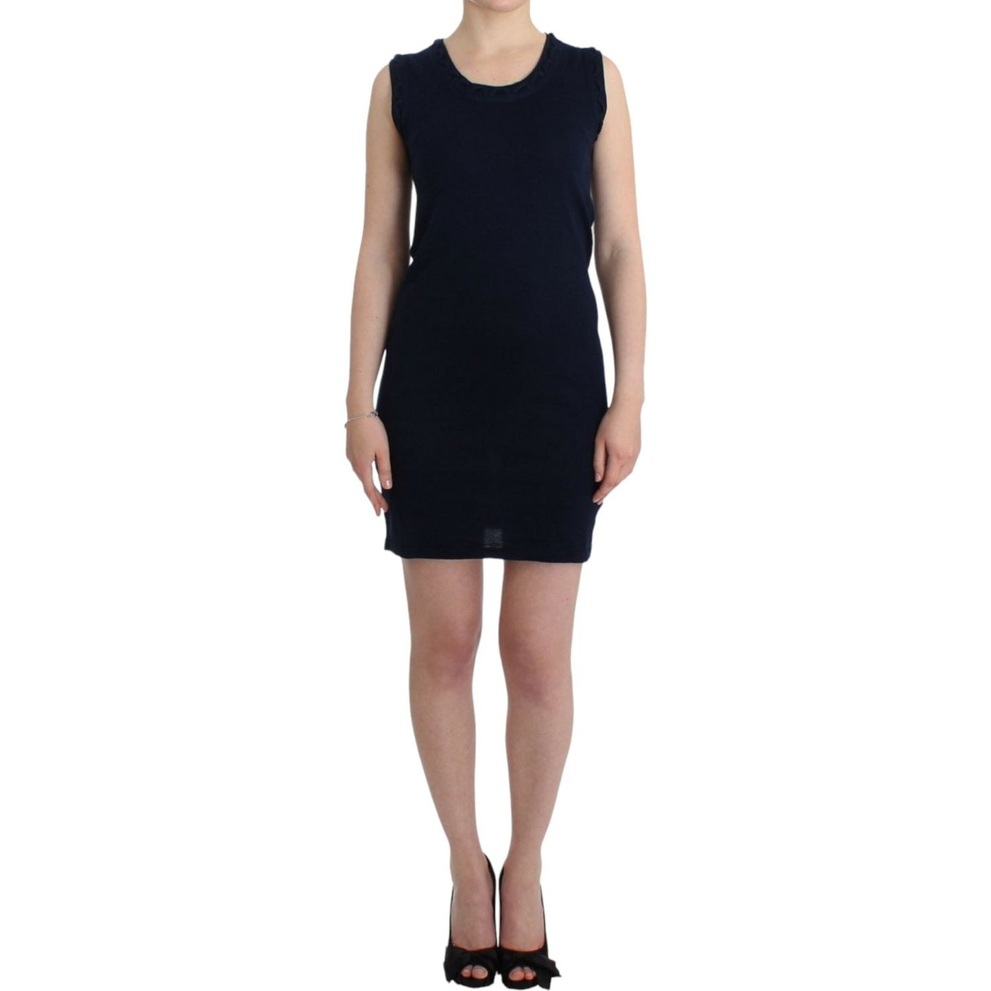 John Galliano Blue cotton jersey dress