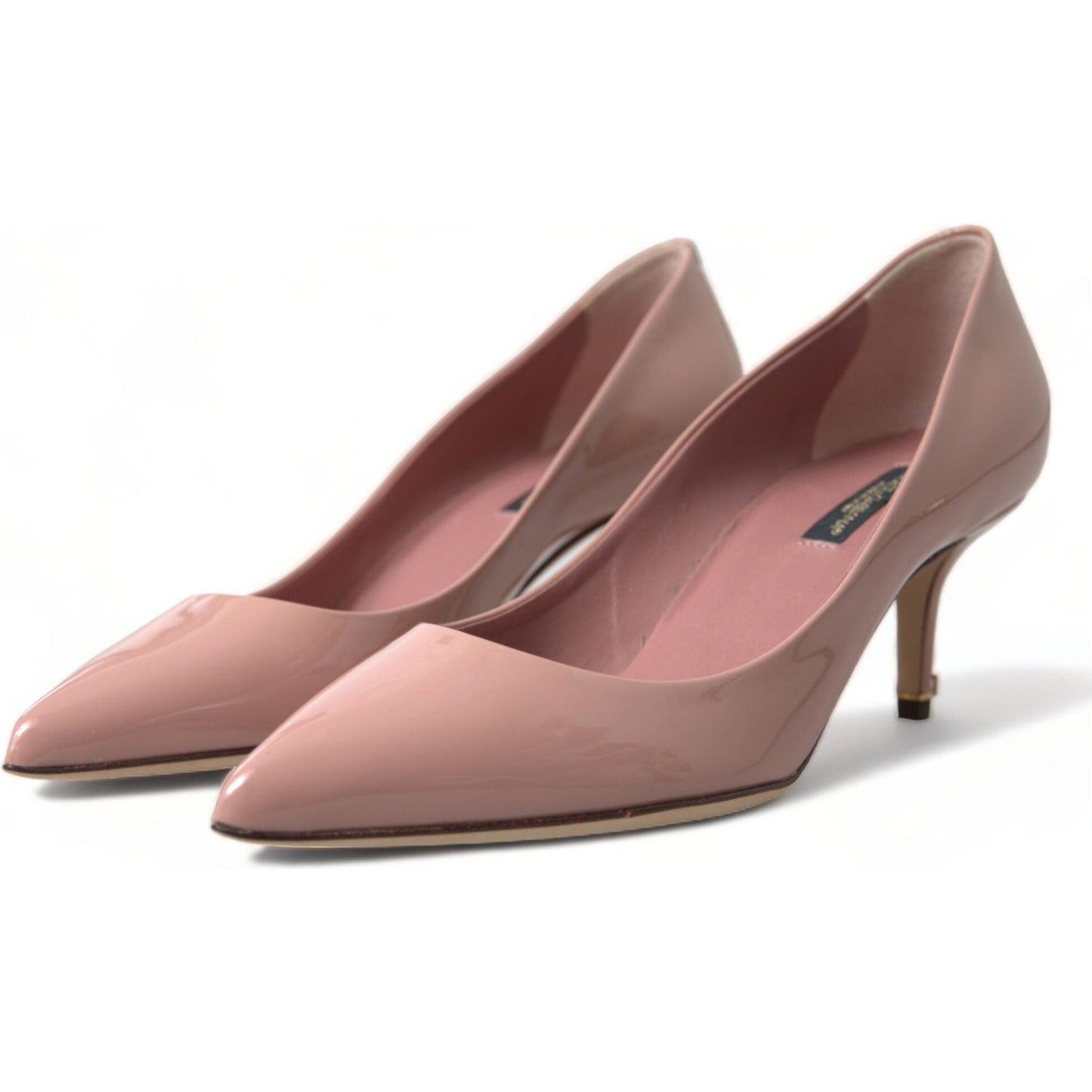 Dolce & Gabbana Pink Patent Stiletto Pumps - Elevate Your Glamour Dolce & Gabbana