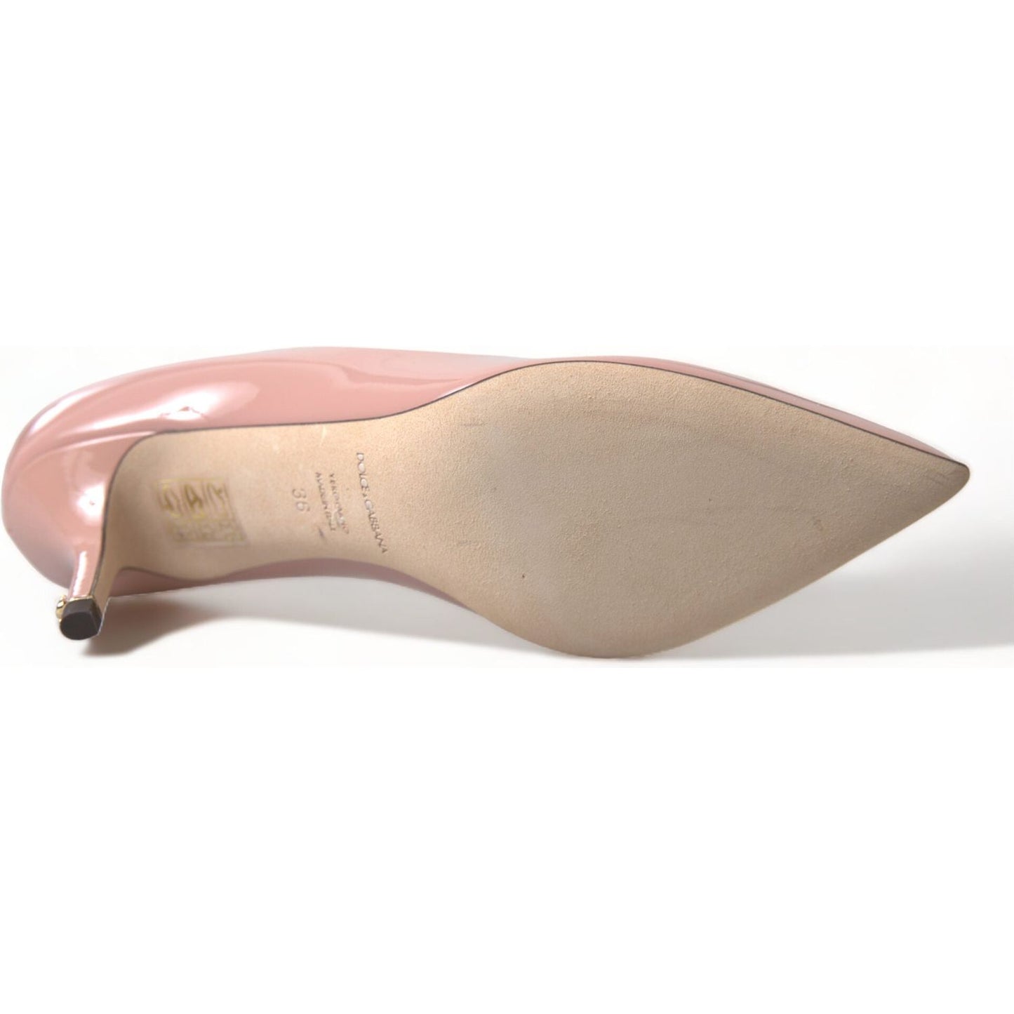 Dolce & Gabbana Pink Patent Stiletto Pumps - Elevate Your Glamour Dolce & Gabbana