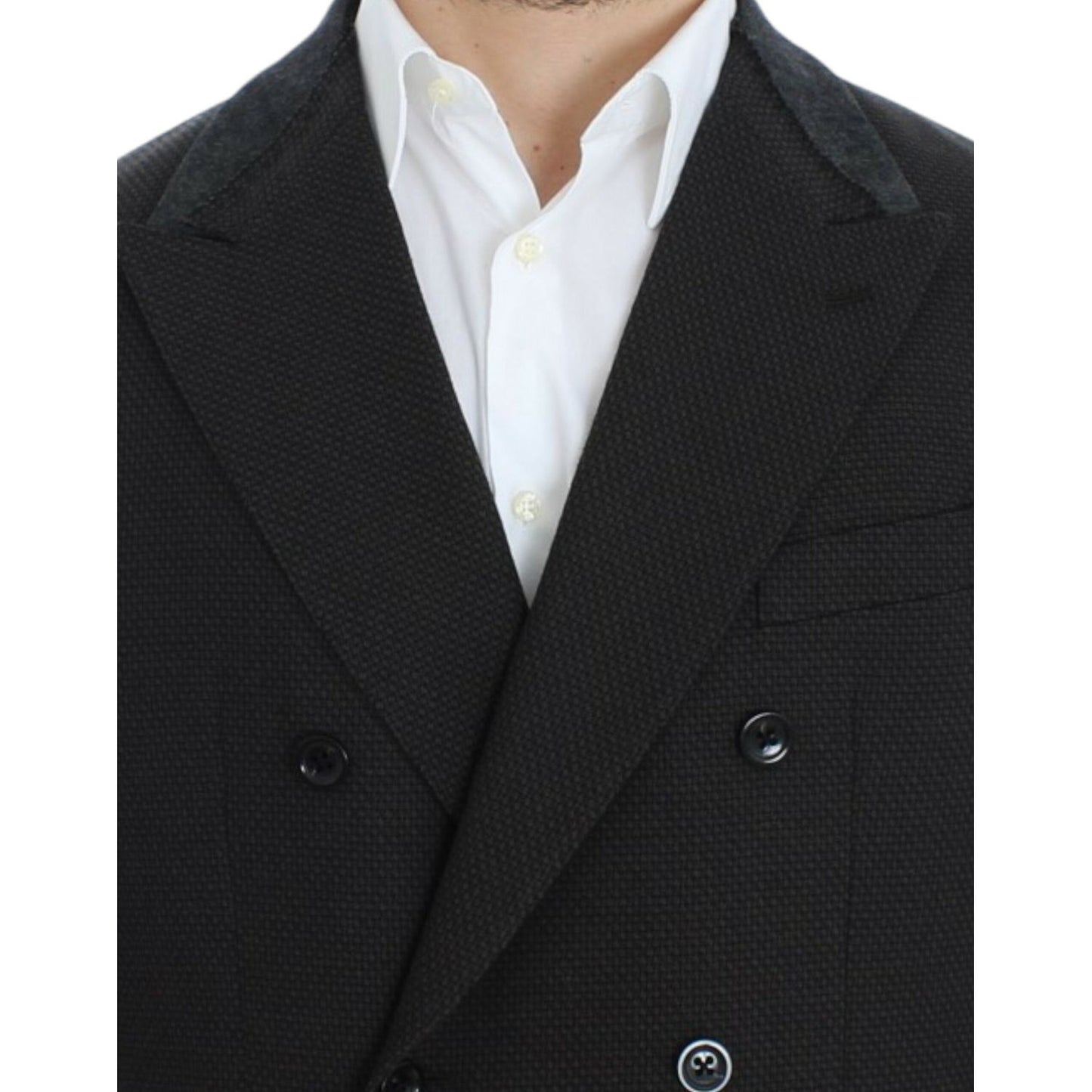 Dolce & Gabbana Elegant Slim Fit Double Breasted Blazer Dolce & Gabbana