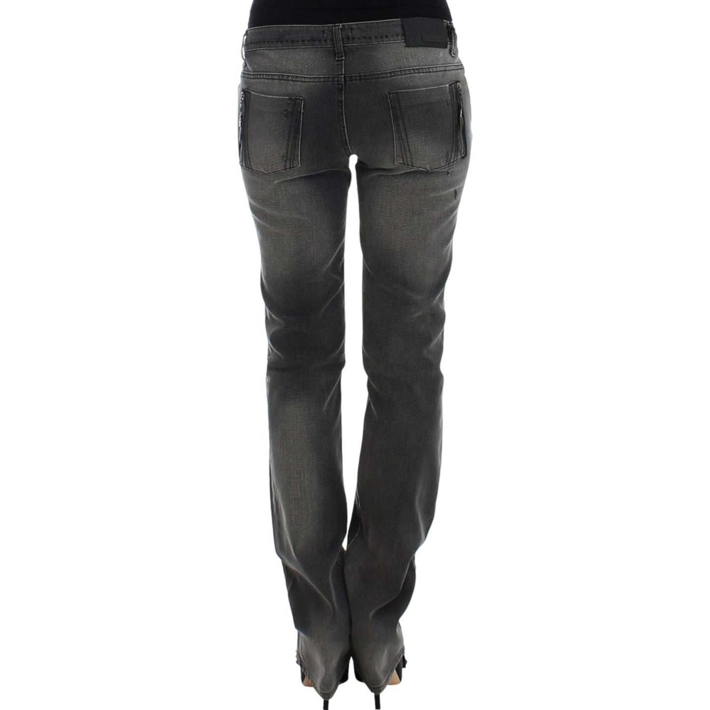 Costume National Gray straight leg jeans