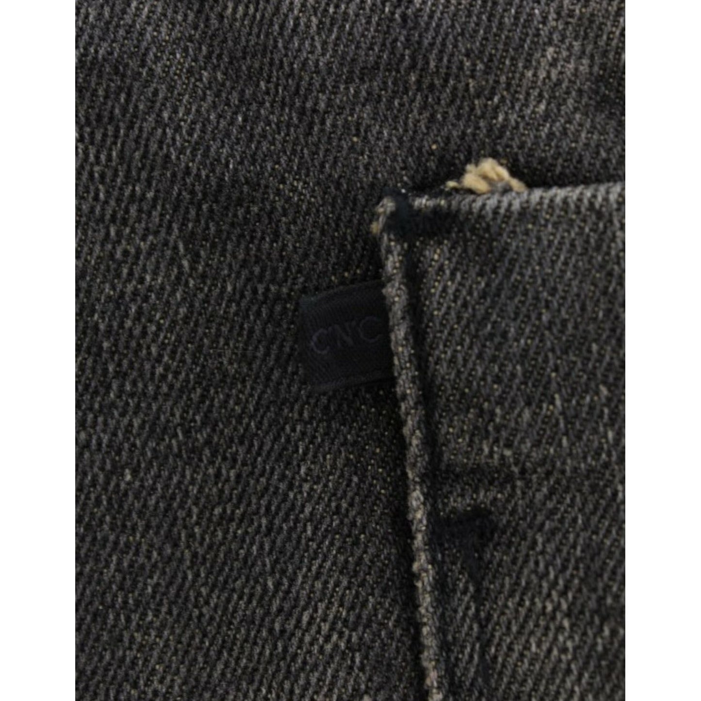 Costume National Gray distressed jeans