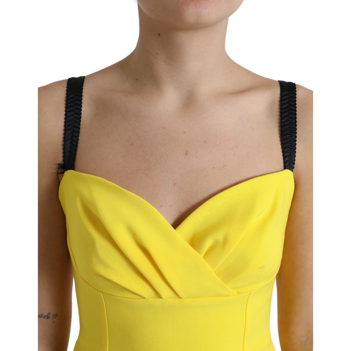 Dolce & Gabbana Sunshine Chic Sleeveless Midi Dress Dolce & Gabbana