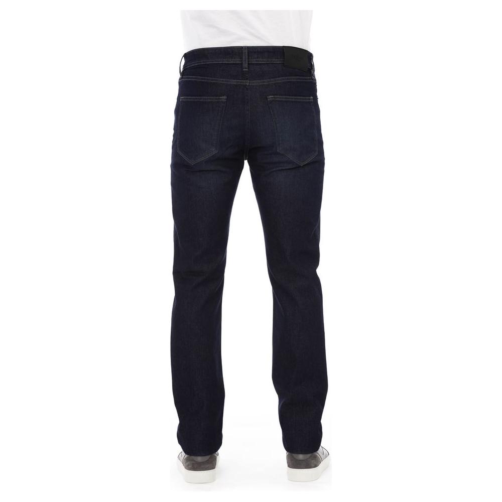 Baldinini Trend Blue Cotton Men Jeans Baldinini Trend