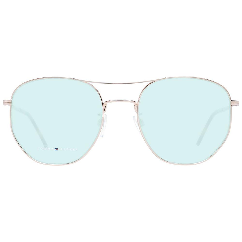 Tommy Hilfiger Rose Gold Unisex Sunglasses