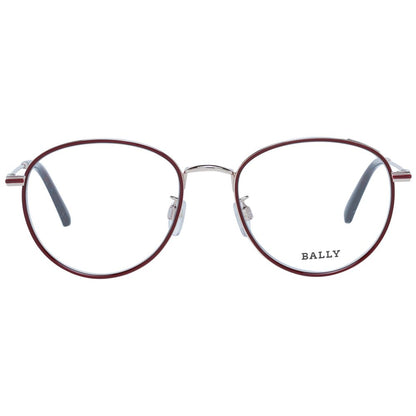 Bally Burgundy Metal Glasses (Frames)